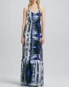 Parker Anna Printed Maxi Dress - Lyst