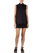 Proenza Schouler Sleeveless Button Front Shirt - Lyst