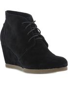 Dune Praff Wedge Boots - Lyst