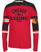 Reebok Nhl Chicago Blackhawks Crewneck - Lyst