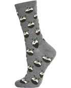 Topshop Christmas Pudding Ankle Socks - Lyst