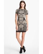 Presley Skye Bodycon Sweater Dress - Lyst