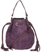 Topshop Small Suede Crossbody Bag - Lyst