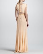 Alice + Olivia Alice Olivia Triss Belted Maxi Dress - Lyst