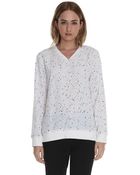Tibi Mini Splatter Sweatshirt - Lyst