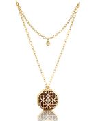 Tory Burch Solid Perfume Pendant Necklace - Lyst