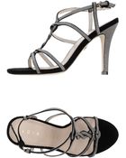 Lola Cruz High-Heeled Sandals - Lyst