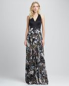 Sachin & Babi Aurelie Pleat Skirt Combo Dress - Lyst