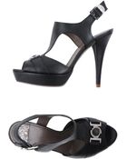 Versace Platform Sandals - Lyst
