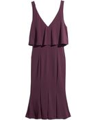 H&M Peplum Dress - Lyst