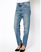 Asos Religion Boyfriend Jeans - Lyst