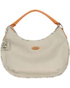 Just Cavalli Large Fabric Bag - Lyst