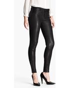 J Brand Lambskin Leather Pants - Lyst