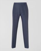 Jaeger Lanolin Hopsack Twist Trousers - Lyst