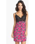 Josie Lace Chemise - Lyst