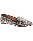 J.Crew Darby Paisley Loafers - Lyst