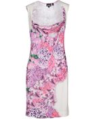 Just Cavalli Short Dress - Lyst
