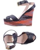 M Missoni Wedge - Lyst