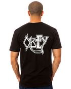 Obey The Death By Metal Tee - Lyst