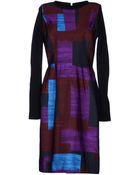 Oscar de la Renta Kneelength Dress - Lyst
