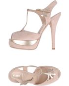 Fendi Platform Sandals - Lyst