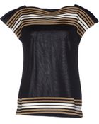 Gucci Short Sleeve Sweater - Lyst