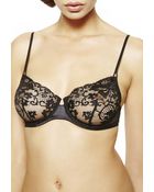La Perla El Color Rojo Underwire Bra - Lyst