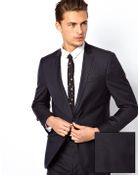 Asos Slim Fit Suit Jacket In 100% Wool - Lyst