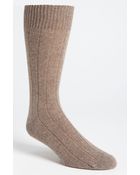 John W. Nordstrom® Cashmere Blend Socks - Lyst