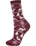 Topshop Reindeer Fairisle Ankle Socks - Lyst
