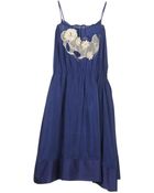 Vanessa Bruno Athé 3/4 Length Dress - Lyst