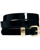 Asos Chunky Metal Keeper Super Skinny Waist Belt - Lyst