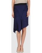 Catherine Malandrino Knee Length Skirt - Lyst