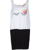 Eyedoll Short Dress - Lyst