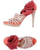 Fendi Platform Sandals - Lyst