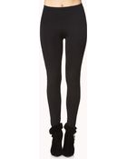 Forever 21 Daring Beaded Scuba Knit Leggings - Lyst