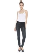 J Brand Super Skinny Mid Rise Jean - Lyst