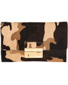 Michael Kors Gia Camouflage Clutch - Lyst