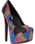 Steve Madden Dyvinal Embellished Pump - Lyst