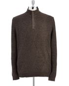 Tommy Bahama Half Zip Knit Sweater - Lyst