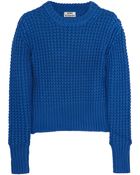 Acne Studios Lia Chunkyknit Cotton Sweater - Lyst