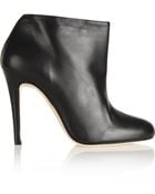 Oscar de la Renta Jack Leather Ankle Boots - Lyst