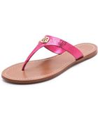 Tory Burch Cameron Thong Sandals - Lyst