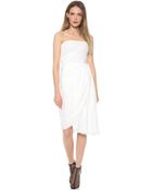 Giambattista Valli Strapless Dress - Lyst
