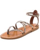 K. Jacques Epicure Crisscross Sandals - Lyst