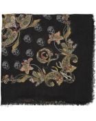 Alexander McQueen Printed Modal and Cashmereblend Scarf - Lyst