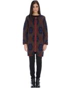 Stefanel Coat - Lyst