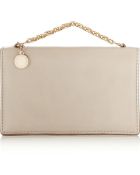 Stella McCartney Grace Faux Leather Clutch - Lyst