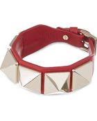 Valentino Large Studded Cuff Bracelet - Lyst