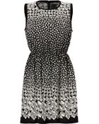 Anna Sui Optical Print Dress - Lyst